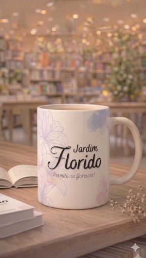 Xícara Jardim Florido